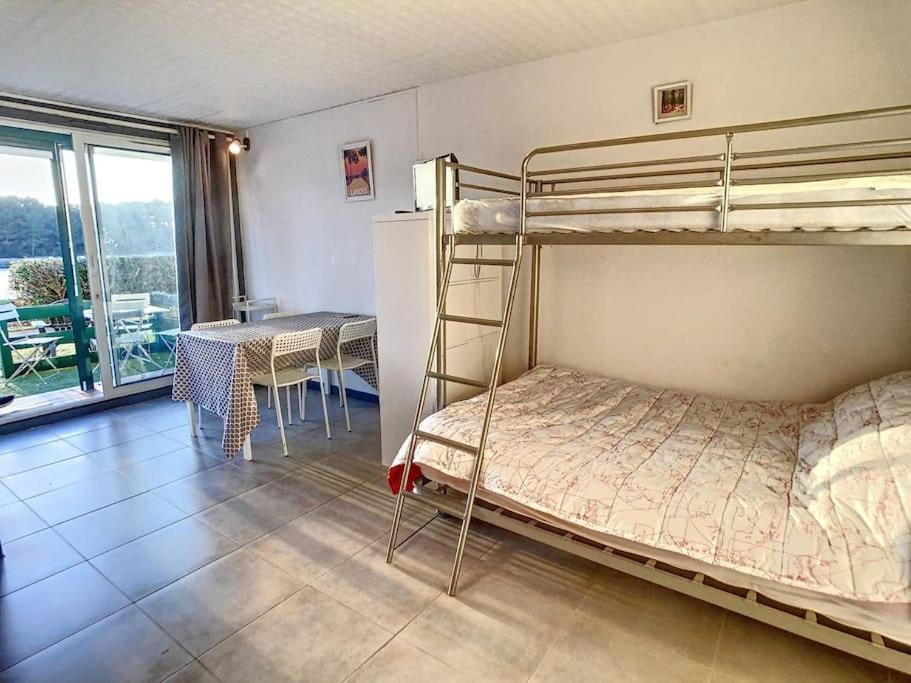 S- Lac 02-Soustons Appartement 4 Personnes Au Bord Du Lac Marin 뷰부코레방 외부 사진
