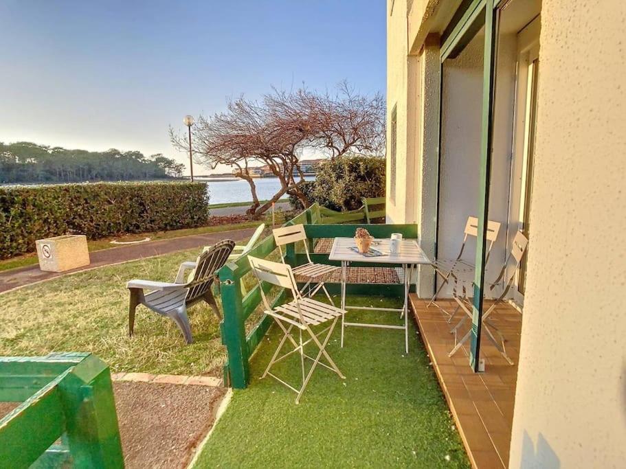 S- Lac 02-Soustons Appartement 4 Personnes Au Bord Du Lac Marin 뷰부코레방 외부 사진