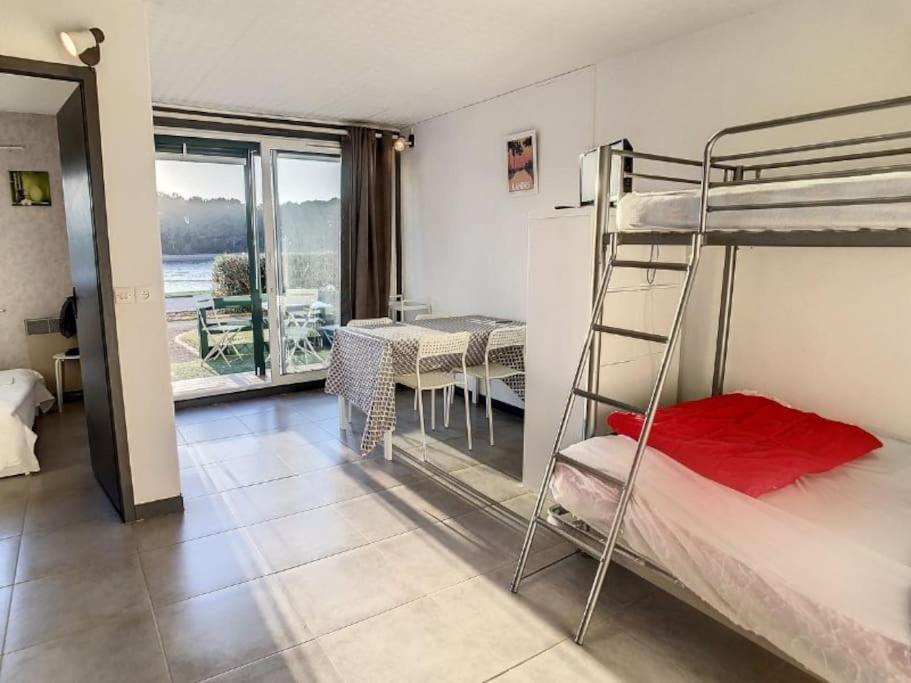 S- Lac 02-Soustons Appartement 4 Personnes Au Bord Du Lac Marin 뷰부코레방 외부 사진